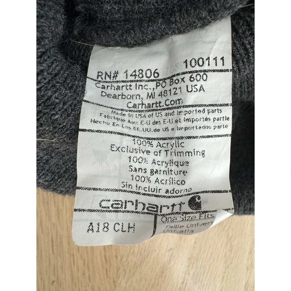 Bundle (2) Carhartt Beanies One Size